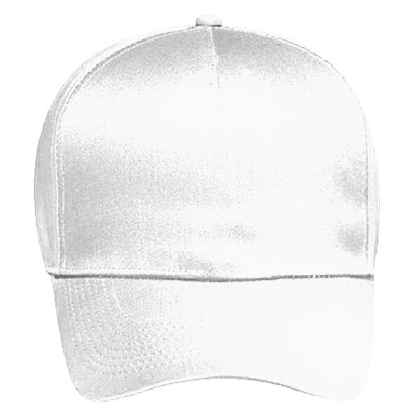 OTTO CAP 5 Panel Mid Profile Baseball Cap Thumbnail