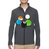 Men's Cruise Two-Layer Fleece Bonded Soft Shell Jacket Thumbnail