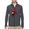 Men's Cruise Two-Layer Fleece Bonded Soft Shell Jacket Thumbnail