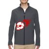 Men's Cruise Two-Layer Fleece Bonded Soft Shell Jacket Thumbnail