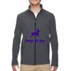 Men's Cruise Two-Layer Fleece Bonded Soft Shell Jacket Thumbnail